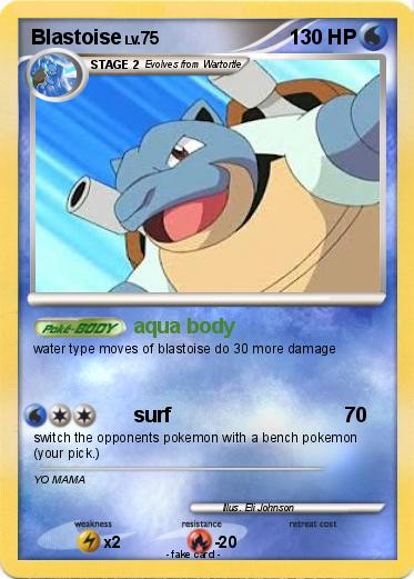 Pokemon Blastoise