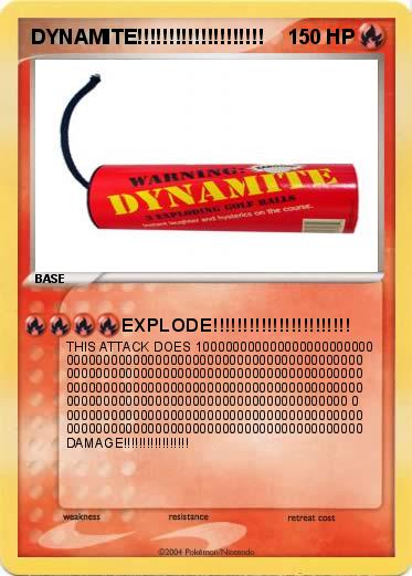 Pokemon DYNAMITE!!!!!!!!!!!!!!!!!!!!