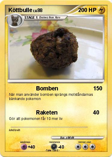Pokemon Köttbulle