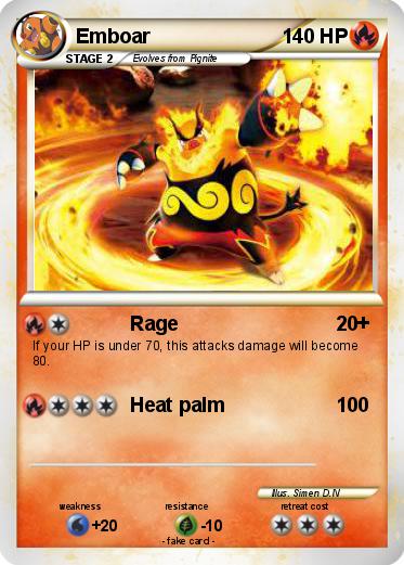 Pokemon Emboar