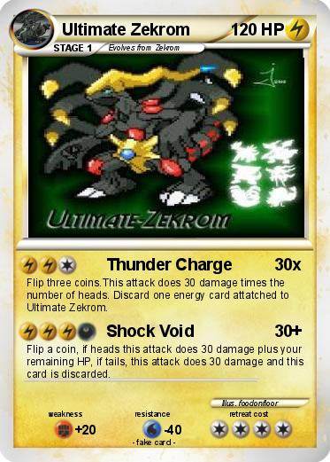 Pokemon Ultimate Zekrom
