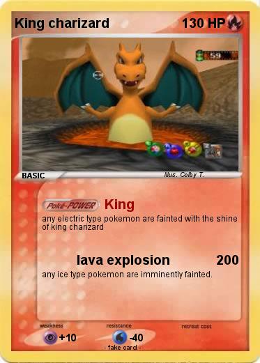 Pokemon King charizard