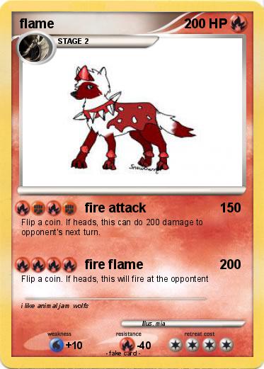 Pokemon flame