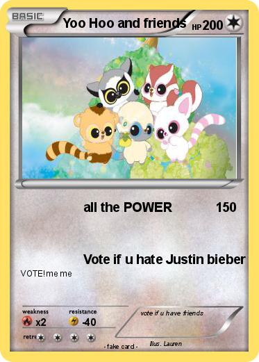 Pokemon Yoo Hoo and friends