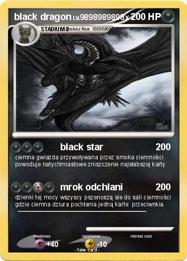 Pokemon black dragon