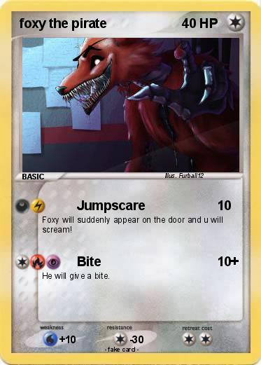 Pokemon foxy the pirate