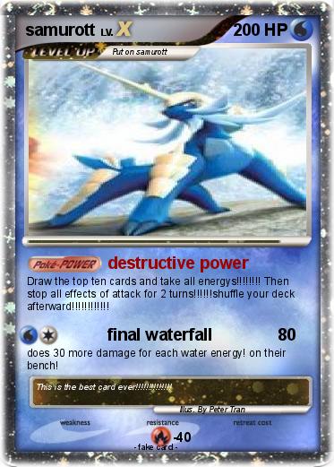 Pokemon samurott