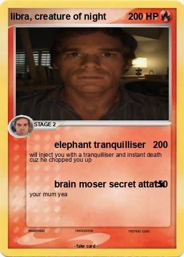 Pokemon libra, creature of night