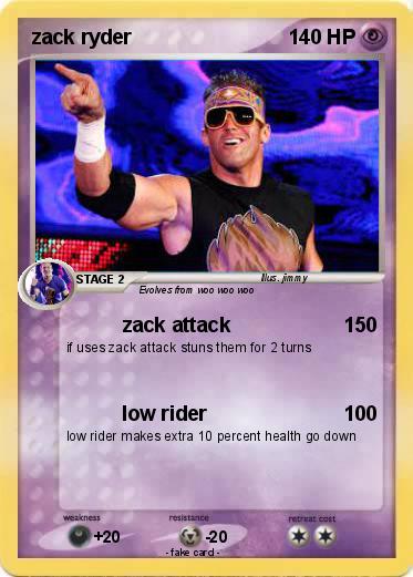 Pokemon zack ryder