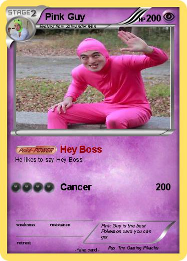 Pokemon Pink Guy