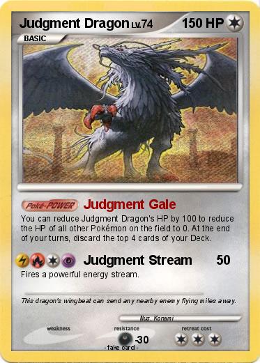 Pokemon Judgment Dragon
