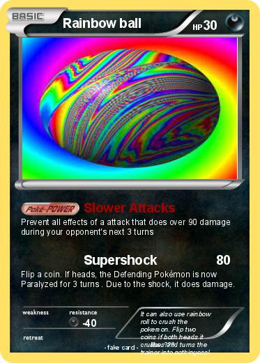 Pokemon Rainbow ball