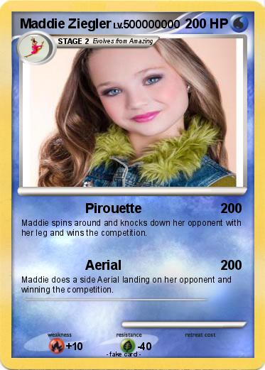 Pokemon Maddie Ziegler