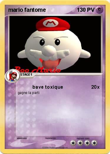 Pokemon mario fantome