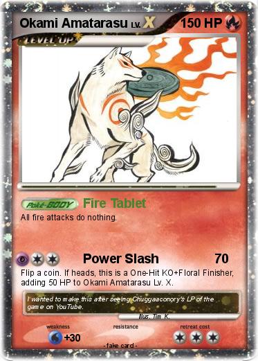 Pokemon Okami Amatarasu