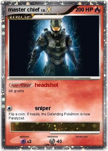 Pokemon master chief