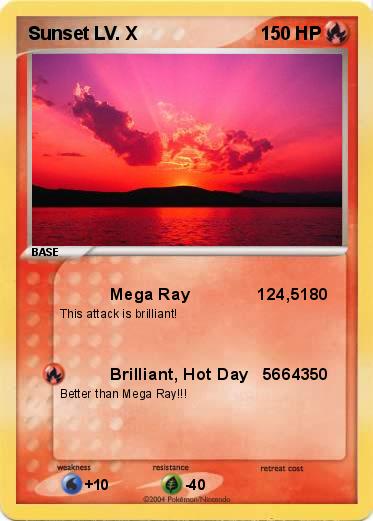 Pokemon Sunset LV. X