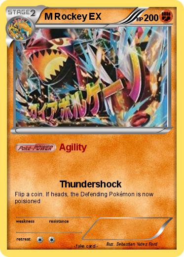 Pokemon M Rockey EX