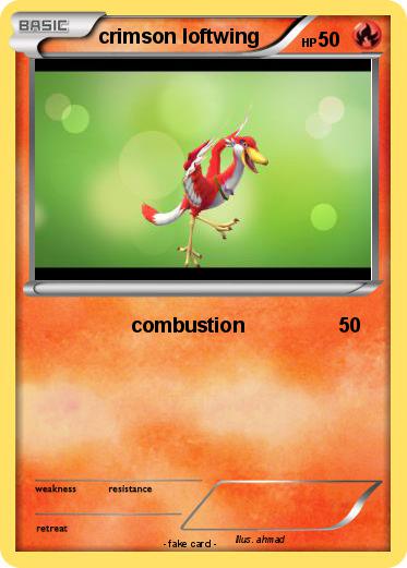 Pokemon crimson loftwing