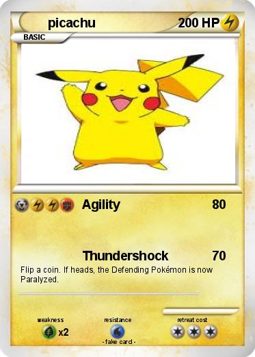 Pokemon picachu