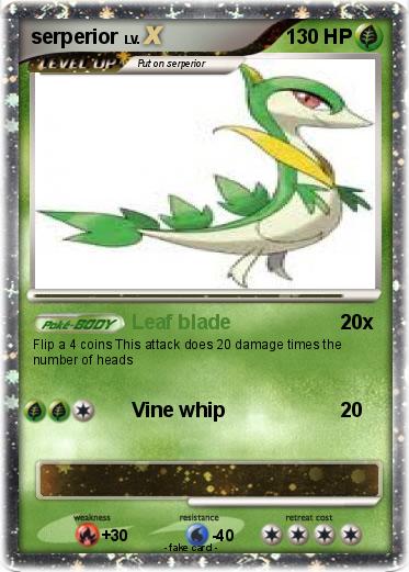 Pokemon serperior