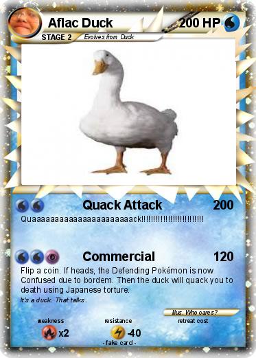 Pokemon Aflac Duck