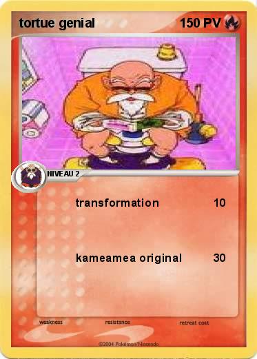 Pokemon tortue genial