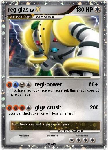 Pokemon regigias