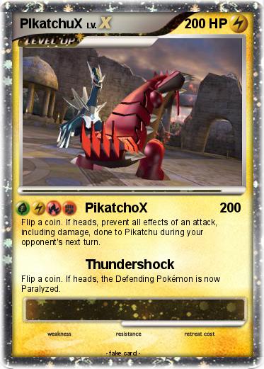Pokemon PIkatchuX