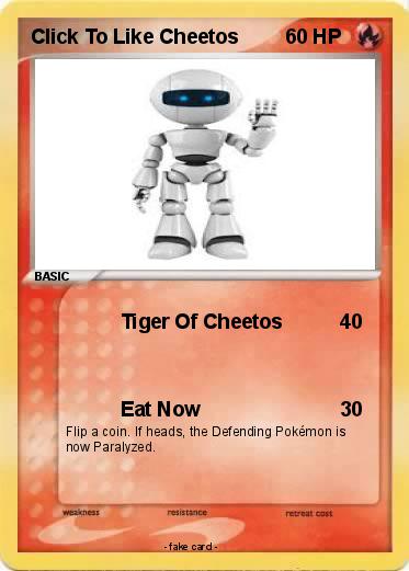 Pokemon Click To Like Cheetos
