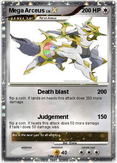 Pokemon Mega Arceus