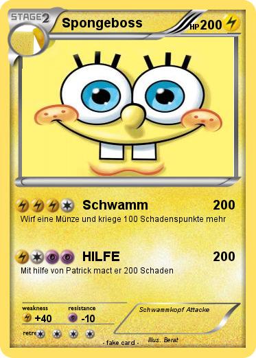 Pokemon Spongeboss
