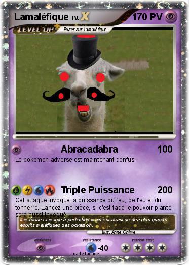 Pokemon Lamaléfique