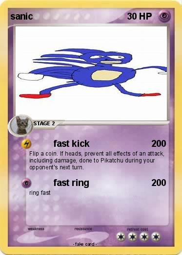 Pokemon sanic