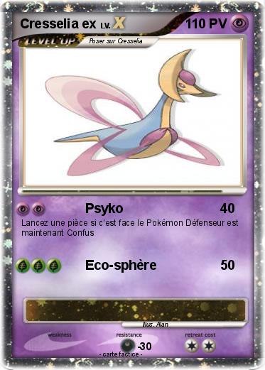 Pokemon Cresselia ex