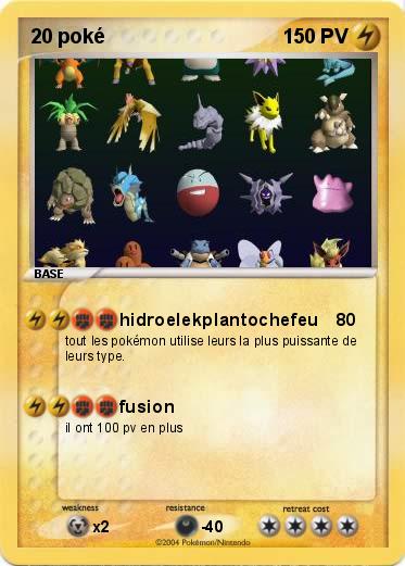 Pokemon 20 poké