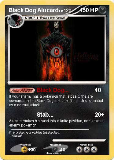 Pokemon Black Dog Alucard