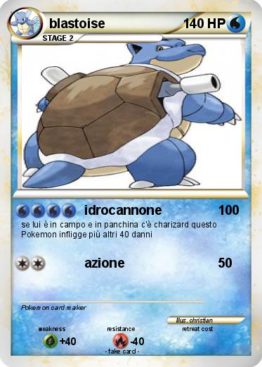 Pokemon blastoise