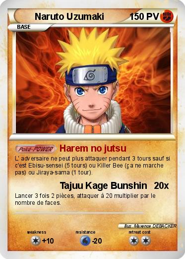 Pokemon Naruto Uzumaki