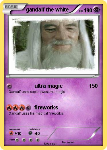 Pokemon gandalf the white