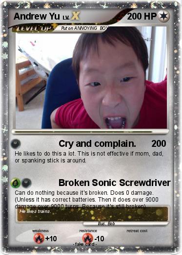 Pokemon Andrew Yu