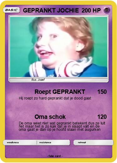 Pokemon GEPRANKT JOCHIE