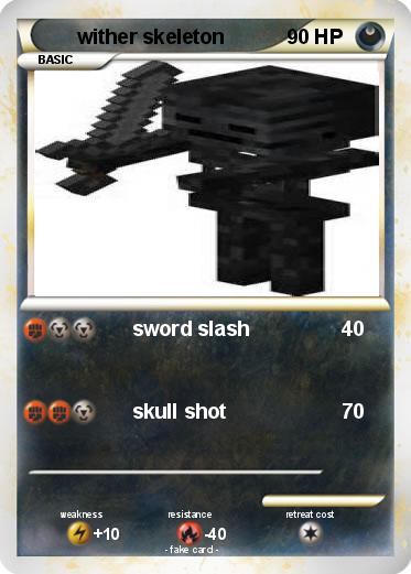 Pokemon wither skeleton