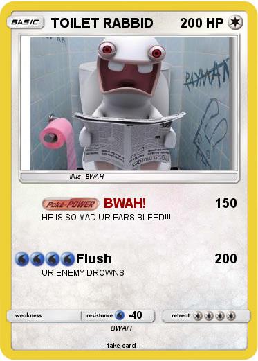 Pokemon TOILET RABBID
