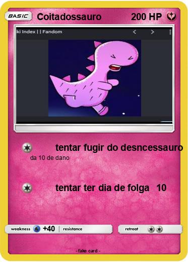Pokemon Coitadossauro