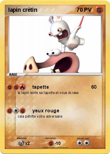 Pokemon lapin crétin