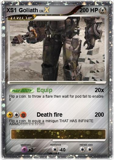 Pokemon XS1 Goliath