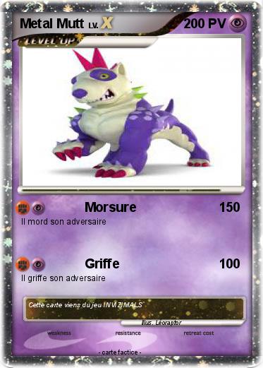 Pokemon Metal Mutt