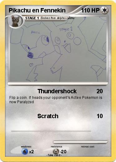 Pokemon Pikachu en Fennekin