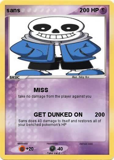 Pokemon sans